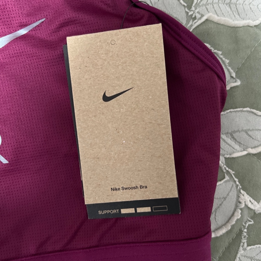NIKE AIR DRI-FIT SWOOSH MEDIUM-SUPPORT HIGH-NECK SPORTS BRA - WOMEN'S - Picture 3 of 3